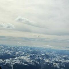Flugwegposition um 15:14:13: Aufgenommen in der Nähe von Gemeinde Stuhlfelden, Stuhlfelden, Österreich in 2772 Meter